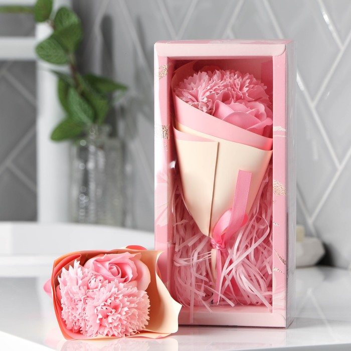 Букет из мыла лепесткового «Ты прекрасна» 
Букет из мыла лепесткового «Ты прекрасна»