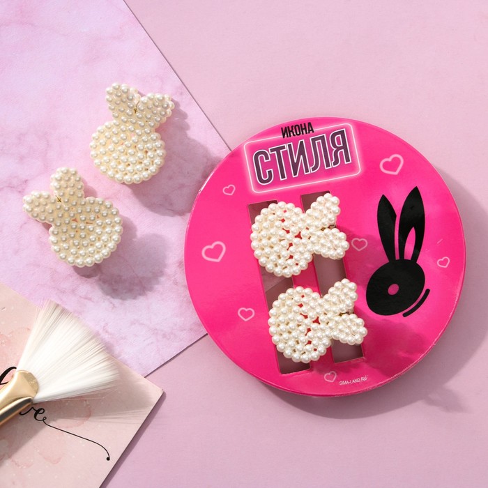 Крабы для волос «Икона стиля», 2 шт 
Крабы для волос «Икона стиля», 2 шт