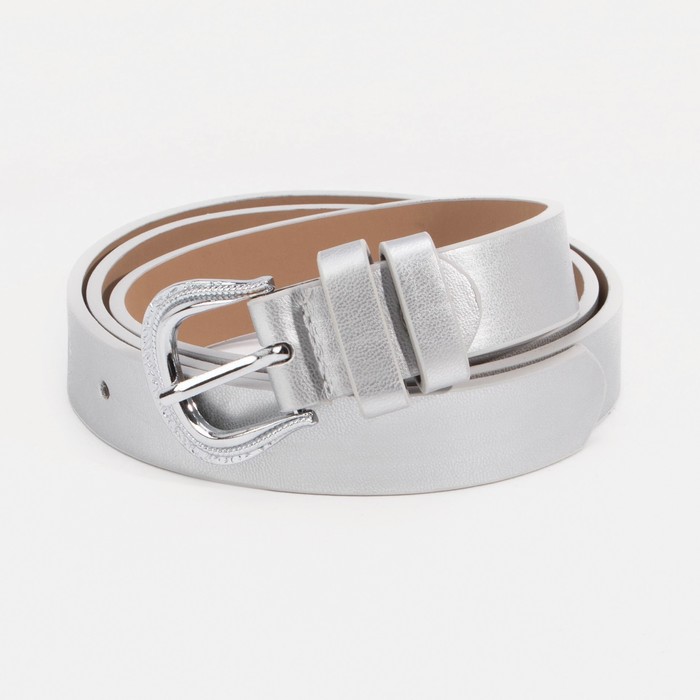 Ремень, ширина 2,5 см, винт, пряжка металл, цвет серебряный
Ремень, ширина 2,5 см, винт, пряжка металл, цвет серебряный