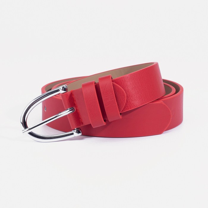 Ремень, ширина 3 см, винт, пряжка металл, цвет красный
Ремень, ширина 3 см, винт, пряжка металл, цвет красный