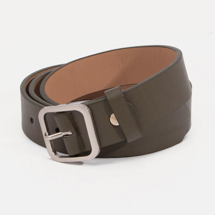 Ремень, ширина 3 см, винт, пряжка металл, цвет хаки
Ремень, ширина 3 см, винт, пряжка металл, цвет хаки