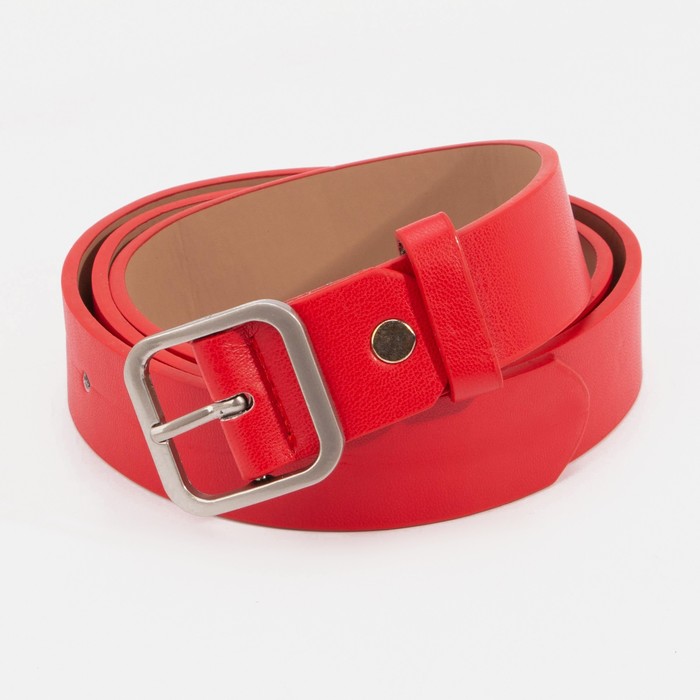 Ремень, ширина 3 см, винт, пряжка металл, цвет красный
Ремень, ширина 3 см, винт, пряжка металл, цвет красный