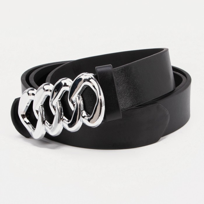 Ремень, ширина 3 см, гвоздик, пряжка металл, цвет чёрный
Ремень, ширина 3 см, гвоздик, пряжка металл, цвет чёрный