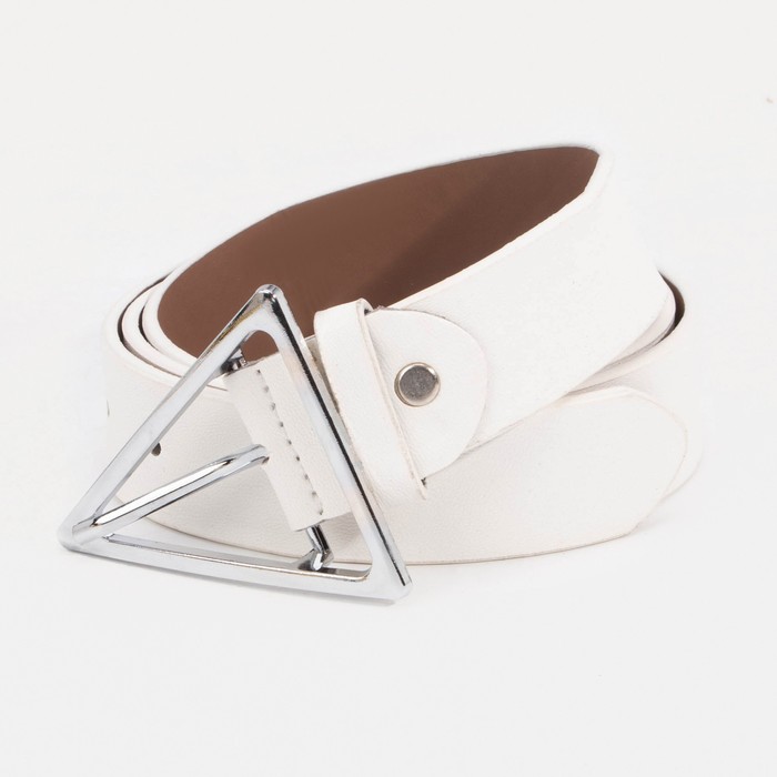 Ремень, ширина 3,5 см, винт, пряжка металл, цвет белый
Ремень, ширина 3,5 см, винт, пряжка металл, цвет белый