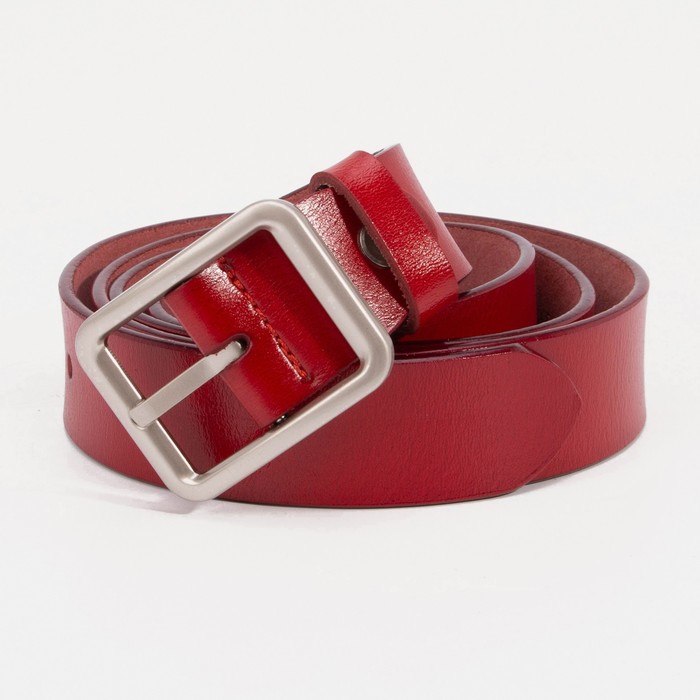 Ремень, ширина 3 см, винт, пряжка металл, цвет красный
Ремень, ширина 3 см, винт, пряжка металл, цвет красный