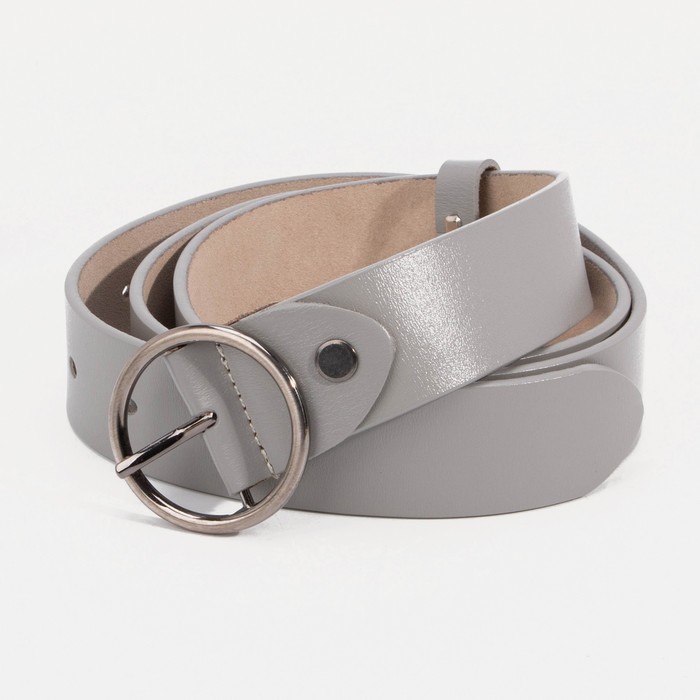 Ремень, ширина 3,5 см, винт, пряжка тёмный металл, цвет серый
Ремень, ширина 3,5 см, винт, пряжка тёмный металл, цвет серый