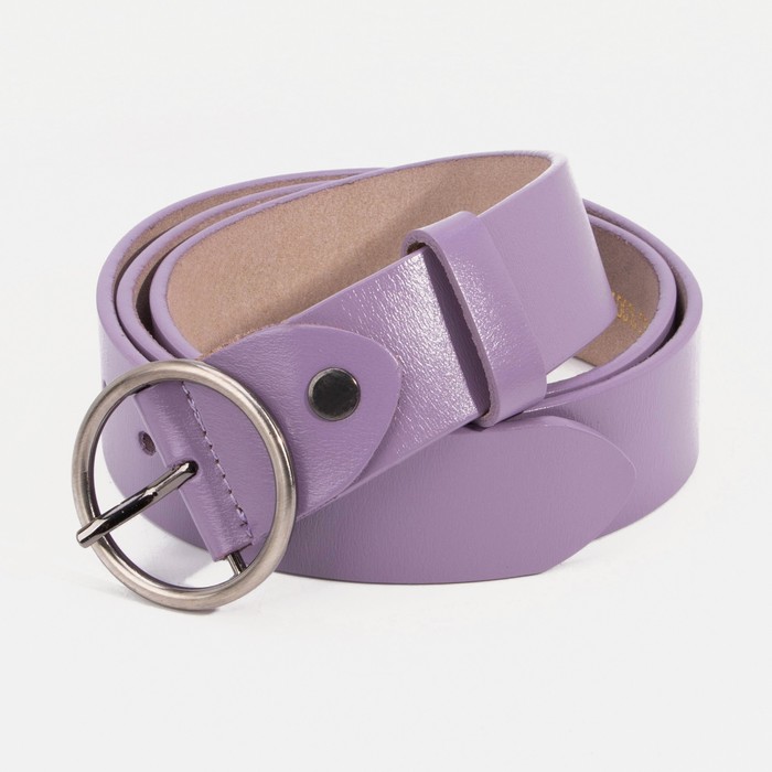 Ремень, ширина 3,5 см, винт, пряжка тёмный металл, цвет сиреневый
Ремень, ширина 3,5 см, винт, пряжка тёмный металл, цвет сиреневый