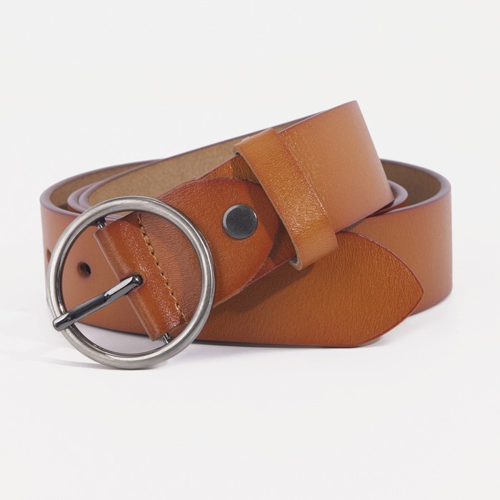 Ремень, ширина 3,5 см, винт, пряжка тёмный металл, цвет рыжий
Ремень, ширина 3,5 см, винт, пряжка тёмный металл, цвет рыжий