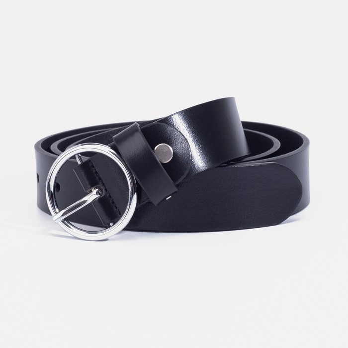 Ремень, ширина 3 см, винт, пряжка металл, цвет чёрный
Ремень, ширина 3 см, винт, пряжка металл, цвет чёрный