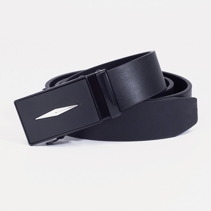 Ремень, ширина 4 см, автомат, пряжка тёмный металл, цвет чёрный
Ремень, ширина 4 см, автомат, пряжка тёмный металл, цвет чёрный