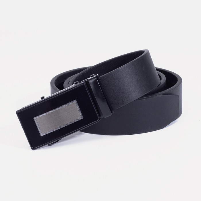 Ремень, ширина 4 см, автомат, пряжка тёмный металл, цвет чёрный
Ремень, ширина 4 см, автомат, пряжка тёмный металл, цвет чёрный