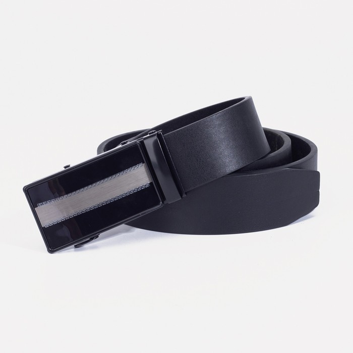 Ремень, ширина 4 см, автомат, пряжка тёмный металл, цвет чёрный
Ремень, ширина 4 см, автомат, пряжка тёмный металл, цвет чёрный