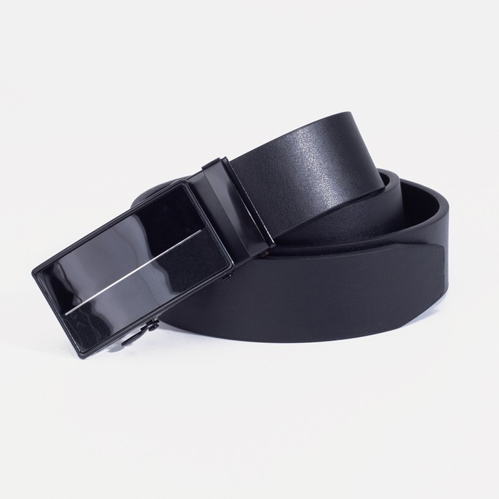 Ремень, ширина 4 см, автомат, пряжка тёмный металл, цвет чёрный
Ремень, ширина 4 см, автомат, пряжка тёмный металл, цвет чёрный