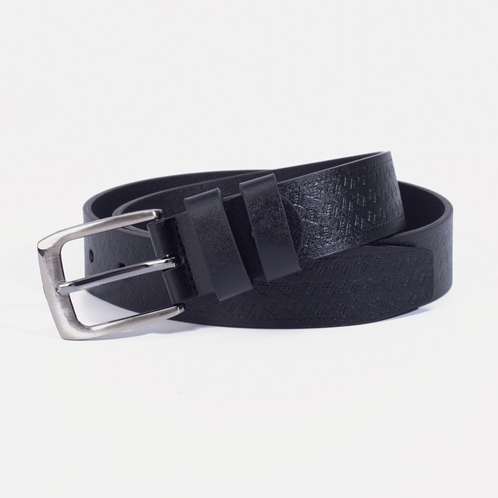 Ремень, ширина 3 см, винт, пряжка металл, цвет чёрный
Ремень, ширина 3 см, винт, пряжка металл, цвет чёрный