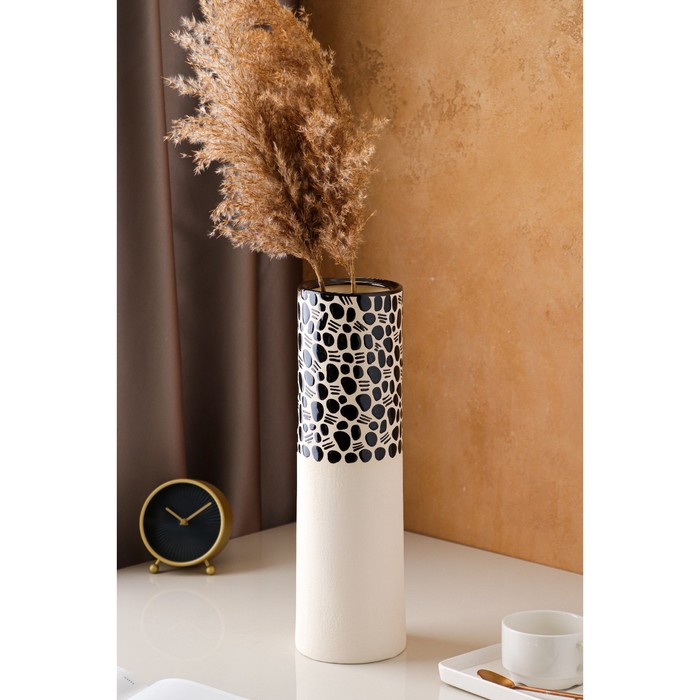 Ваза керамическая "Максимус", настольная, камешки, 40 см
Ваза керамическая "Максимус", настольная, камешки, 40 см