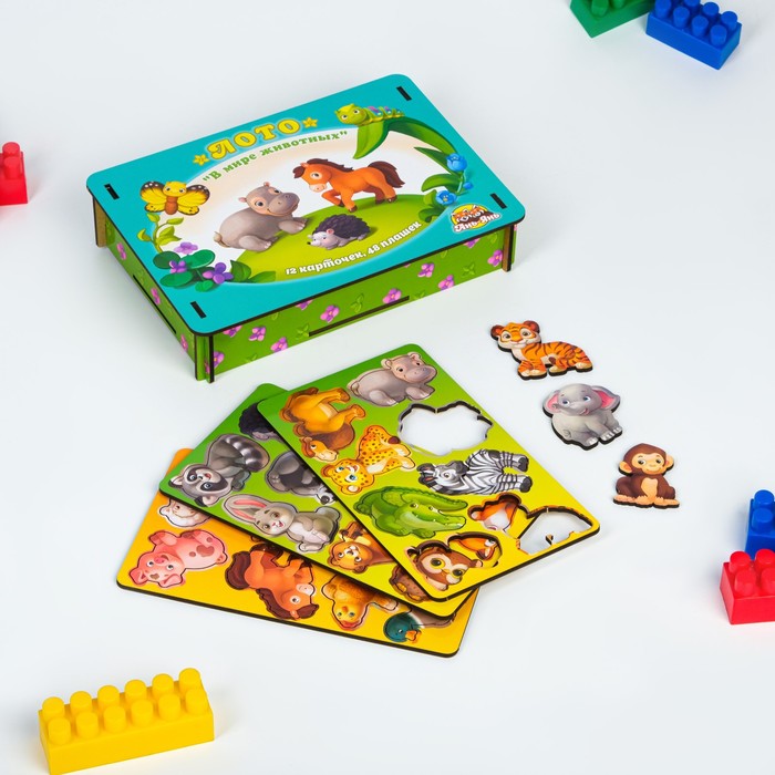 Пазл-сортер "Лото. В мире животных"
Пазл-сортер "Лото. В мире животных"