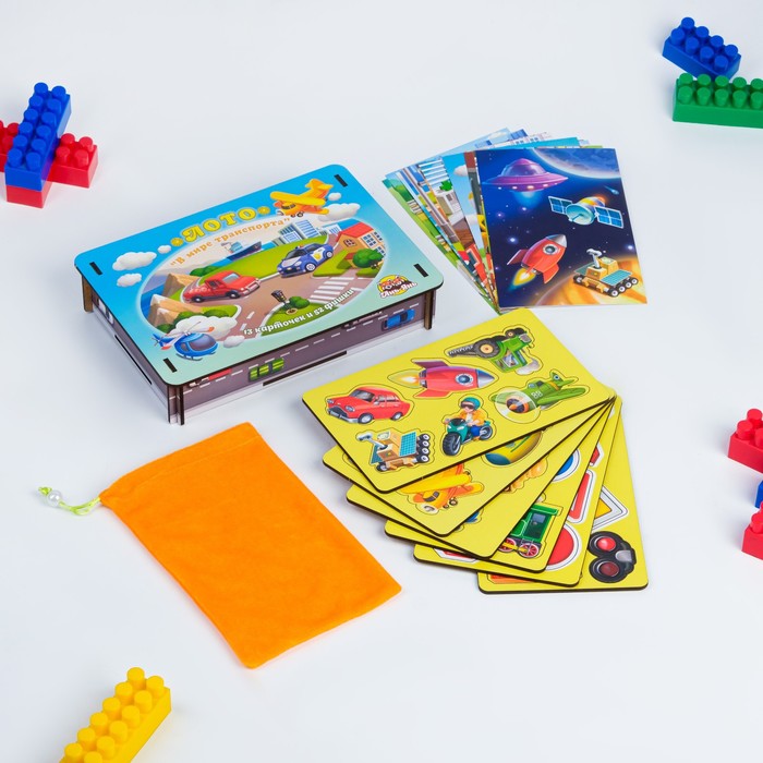 Пазл-сортер Лото "Транспорт", 23 х 16 х 5 см
Пазл-сортер Лото "Транспорт", 23 х 16 х 5 см