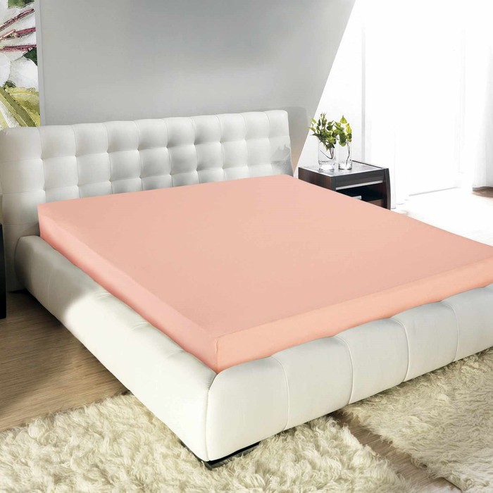 Простыня на резинке Peach, размер 90х200х20 см, цвет розовый
Простыня на резинке Peach, размер 90х200х20 см, цвет розовый