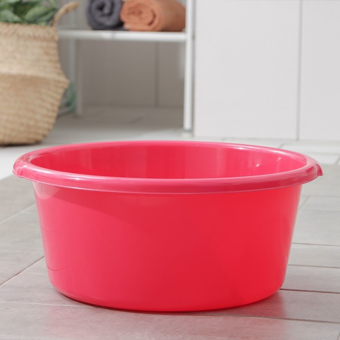 Таз круглый, 13 л, пищевой пластик, цвет МИКС
Таз круглый, 13 л, пищевой пластик, цвет МИКС