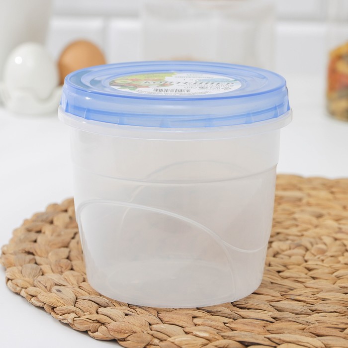 Контейнер универсальный с завинчивающейся крышкой, 1 л, цвет МИКС
Контейнер универсальный с завинчивающейся крышкой, 1 л, цвет МИКС