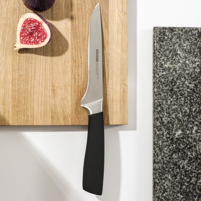 Нож кухонный NADOBA UNA, обвалочный, лезвие 15 см
Нож кухонный NADOBA UNA, обвалочный, лезвие 15 см