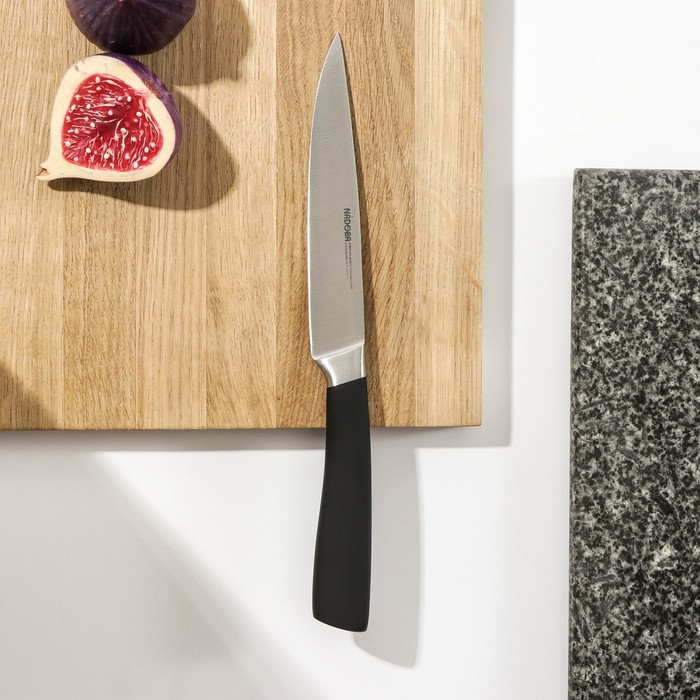 Нож кухонный NADOBA UNA, универсальный, лезвие 12,5 см
Нож кухонный NADOBA UNA, универсальный, лезвие 12,5 см