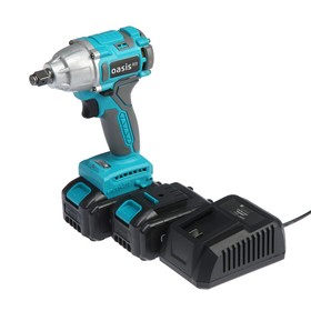 Гайковерт аккумуляторный OASIS GK-400 Pro, 350 Вт, 21 В, 400 Нм, 4 Ач, Li-Ion, 3600 об/мин
Гайковерт аккумуляторный OASIS GK-400 Pro, 350 Вт, 21 В, 400 Нм, 4 Ач, Li-Ion, 3600 об/мин