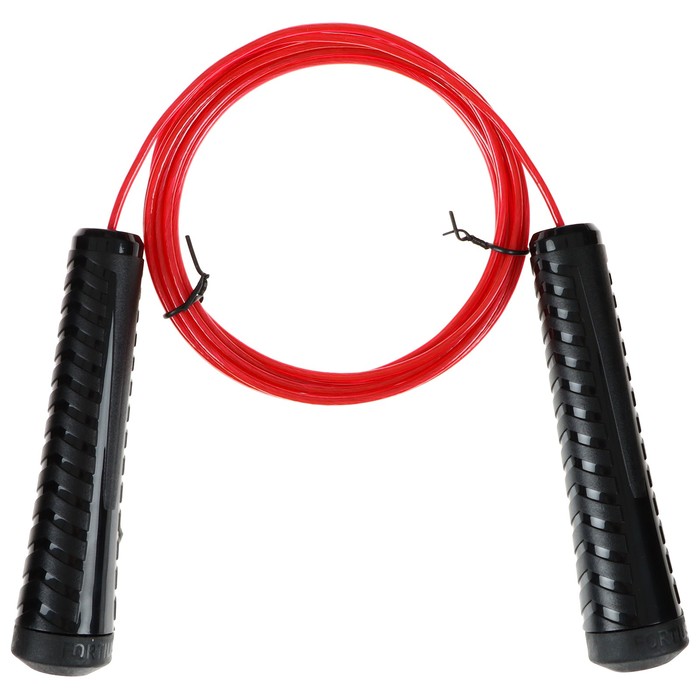 Скакалка Fortius 3 м, цвет красный
Скакалка Fortius 3 м, цвет красный