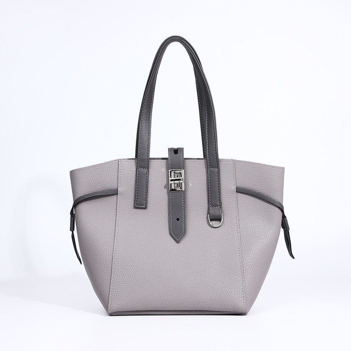 Сумка-тоут на молнии, цвет серый
Сумка-тоут на молнии, цвет серый