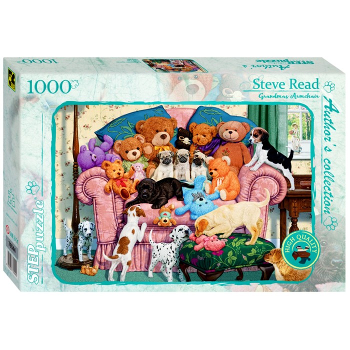 Пазл «Бабушкино кресло», 1000 элементов
Пазл «Бабушкино кресло», 1000 элементов