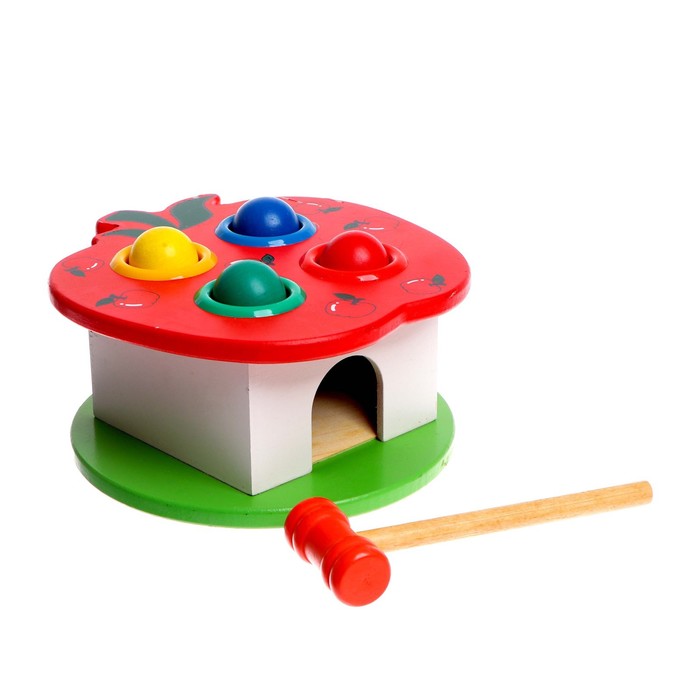 Детская развивающая стучалка с шариками
Детская развивающая стучалка с шариками