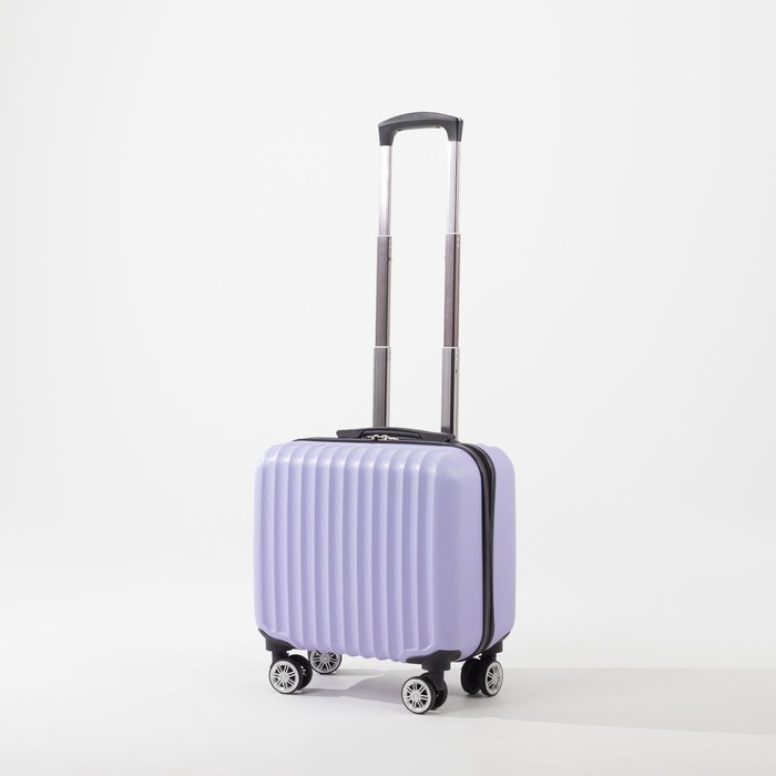 Пилот-кейс 18, отдел на молнии, кодовый замок, 4 колеса, цвет сиреневый
Пилот-кейс 18, отдел на молнии, кодовый замок, 4 колеса, цвет сиреневый