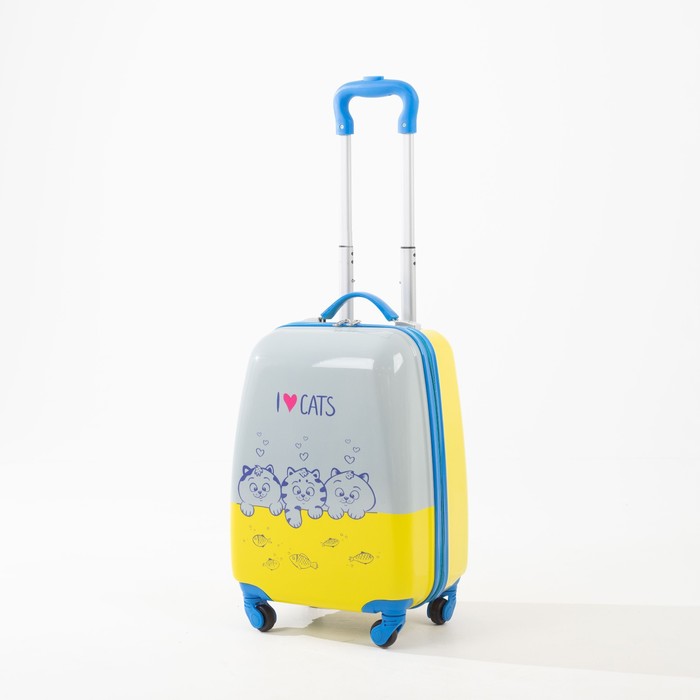 Чемодан детский 18, отдел на молнии, 4 колеса, цвет голубой
Чемодан детский 18, отдел на молнии, 4 колеса, цвет голубой