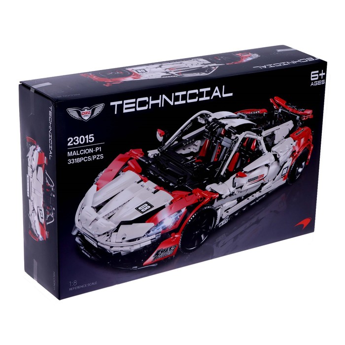 Конструктор техно «Спорткар», 3318 деталей
Конструктор техно «Спорткар», 3318 деталей