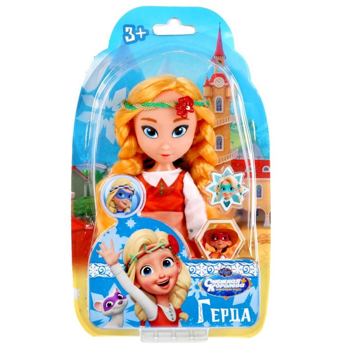 Кукла «Хранители Чудес Герда» Снежная королева, 15 см
Кукла «Хранители Чудес Герда» Снежная королева, 15 см