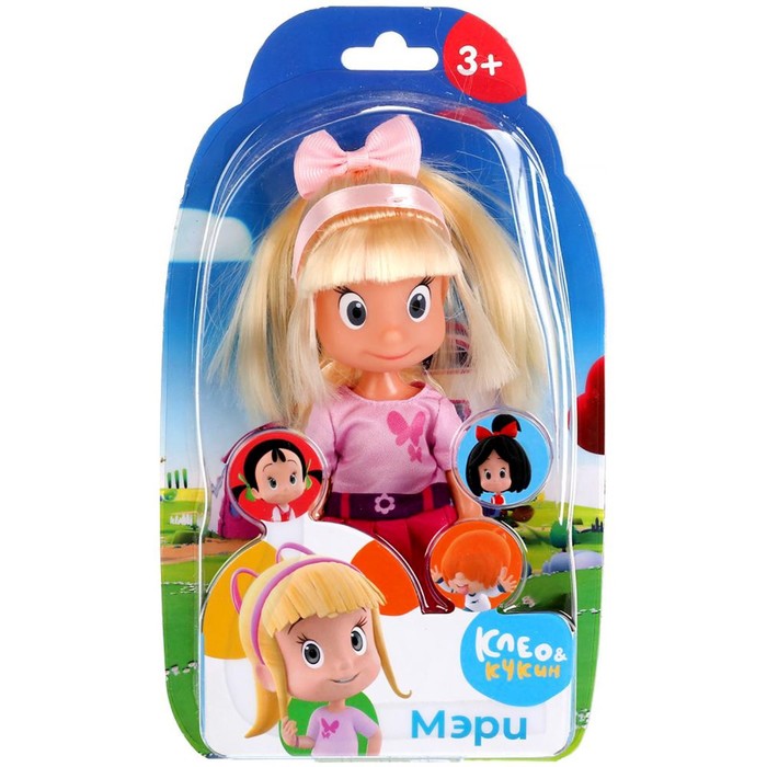 Кукла «Мэри» Клео и Кукин, 15 см
Кукла «Мэри» Клео и Кукин, 15 см