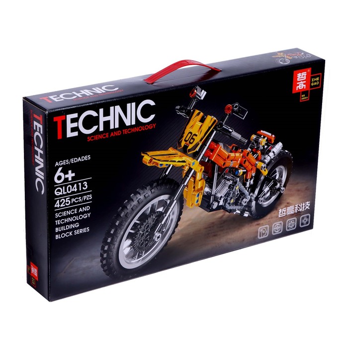 Конструктор техно «Мтобайк», 425 деталей
Конструктор техно «Мтобайк», 425 деталей