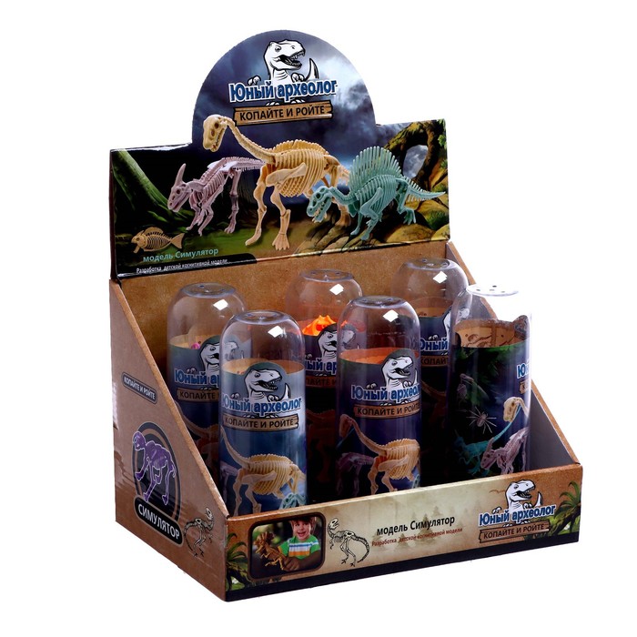 Конструктор «Юный археолог», динозавры
Конструктор «Юный археолог», динозавры