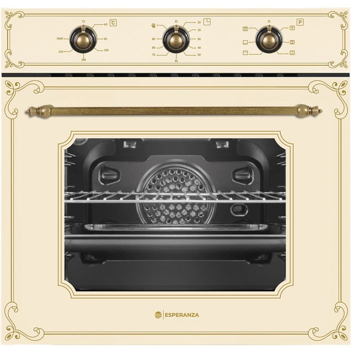 Духовой шкаф ESPERANZA OE6708R C, электрический, 67 л, класс А, бежевый
Духовой шкаф ESPERANZA OE6708R C, электрический, 67 л, класс А, бежевый