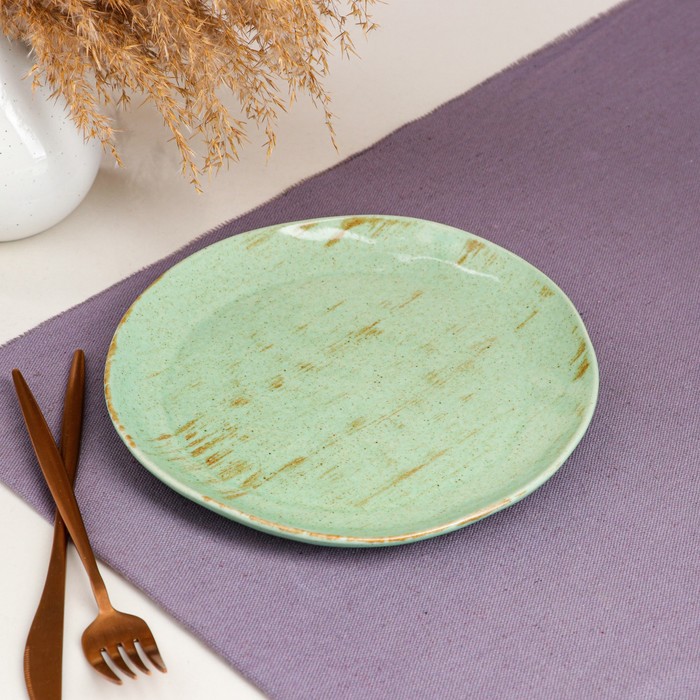 Тарелка "Круглая", плоская, фисташка коричневый лофт плюс, 21 см
Тарелка "Круглая", плоская, фисташка коричневый лофт плюс, 21 см