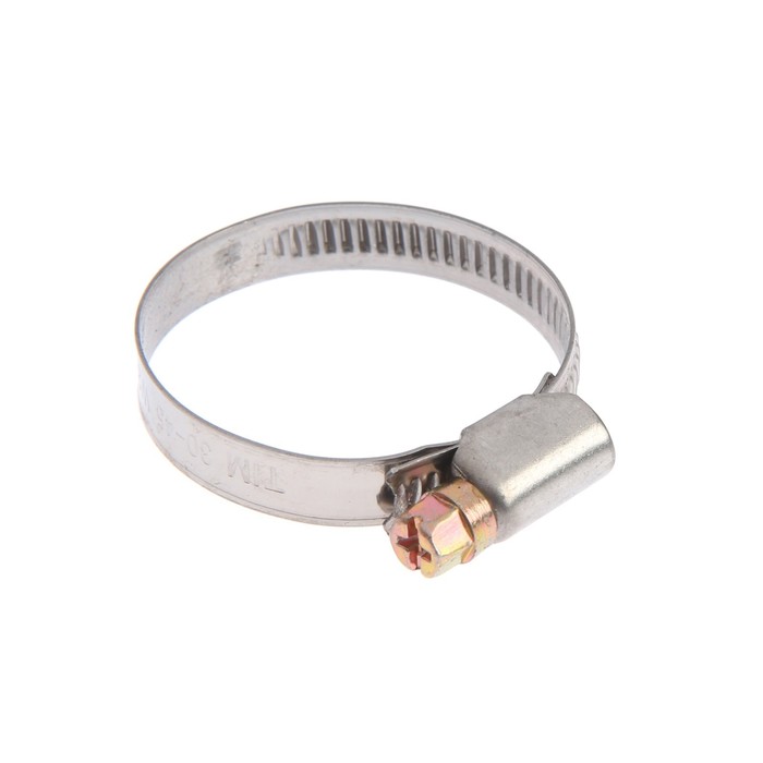 Хомут червячный TIM TM30-45S, диаметр 30-45 мм, нержавеющая сталь 
Хомут червячный TIM TM30-45S, диаметр 30-45 мм, нержавеющая сталь