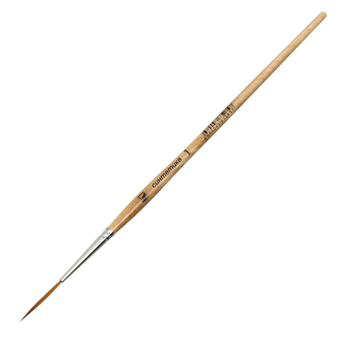 Кисть лайнер «Альбатрос» круглая № 1 d-1,0 мм L-23 мм, синтетика, короткая ручка, покрыта лаком
Кисть лайнер «Альбатрос» круглая № 1 d-1,0 мм L-23 мм, синтетика, короткая ручка, покрыта лаком