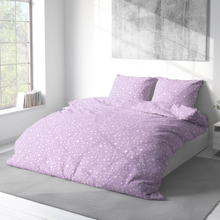 Постельное бельё 1.5сп Русский дом «Звезды сиреневый» 145х215, 150х215, 70х70см 2 шт, бязь 120 г/м, хлопок 100%
Постельное бельё 1.5сп Русский дом «Звезды сиреневый» 145х215, 150х215, 70х70см 2 шт, бязь 120 г/м, хлопок 100%