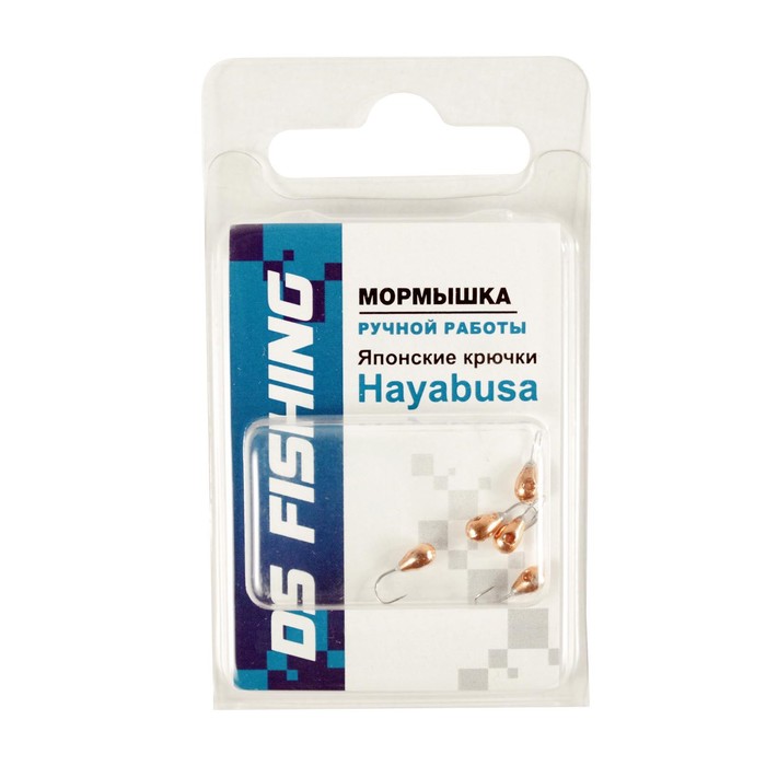 Мормышка вольфрамовая Капля с отверстием d3,0, медь (5 шт) DS Fishing 
Мормышка вольфрамовая Капля с отверстием d3,0, медь (5 шт) DS Fishing