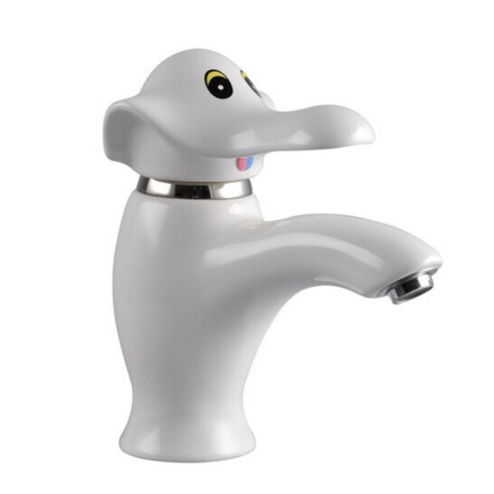 фото Раковина детская comforty 0991w, донный клапан dk-02, пьедестал p0991w, смеситель 01w, белый 76485