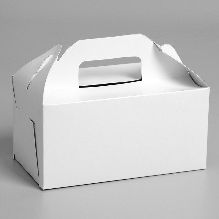 Коробка на вынос, белая, 18 х 10 х 9 см
Коробка на вынос, белая, 18 х 10 х 9 см