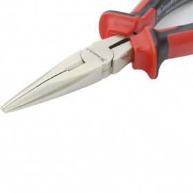 Длинногубцы прямые Matrix NICKEL, 180 мм, никелированные, двухкомпонентные рукоятки
Длинногубцы прямые Matrix NICKEL, 180 мм, никелированные, двухкомпонентные рукоятки