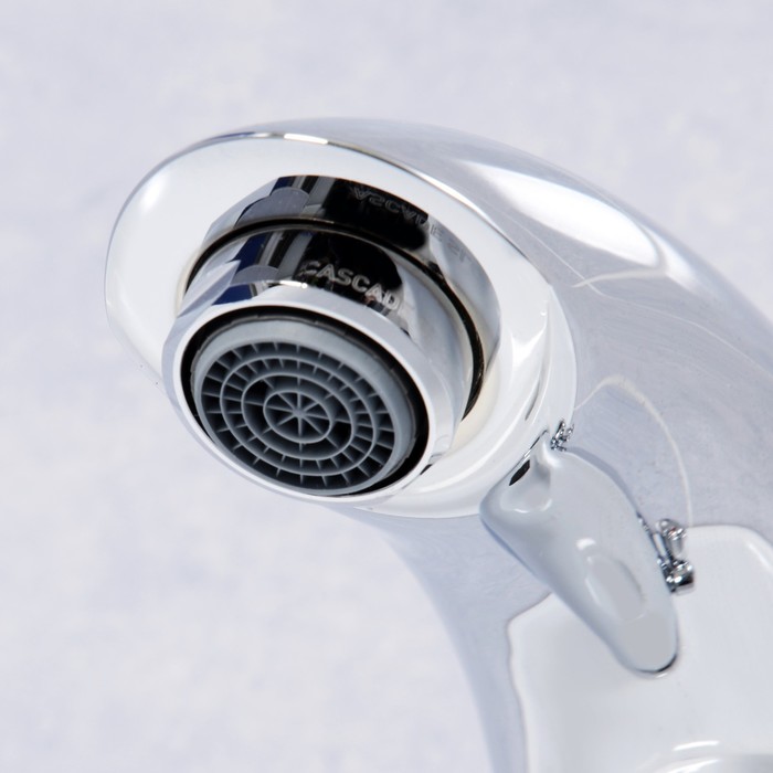 фото Смеситель для раковины wasserkraft rossel 2813, однорычажный, излив 114 мм, сенсорный, хром 757789