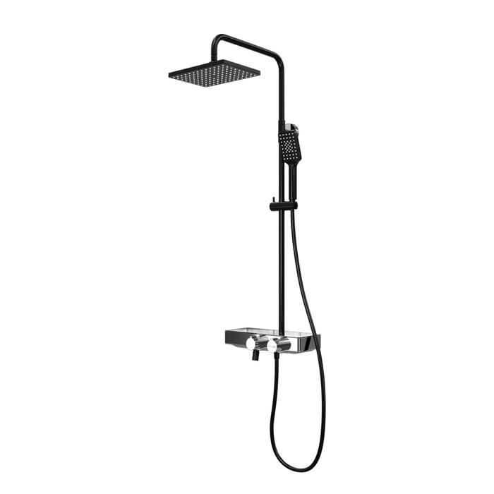 Душевая система WasserKraft A11401, смеситель термостат, лейка, стойка, верхний душ, черный 762697
Душевая система WasserKraft A11401, смеситель термостат, лейка, стойка, верхний душ, черный 762697