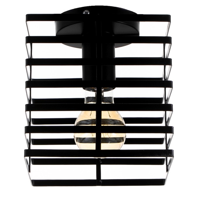 Светильник 69940/1 E27 40Вт черный 21х21х18 см
Светильник 69940/1 E27 40Вт черный 21х21х18 см